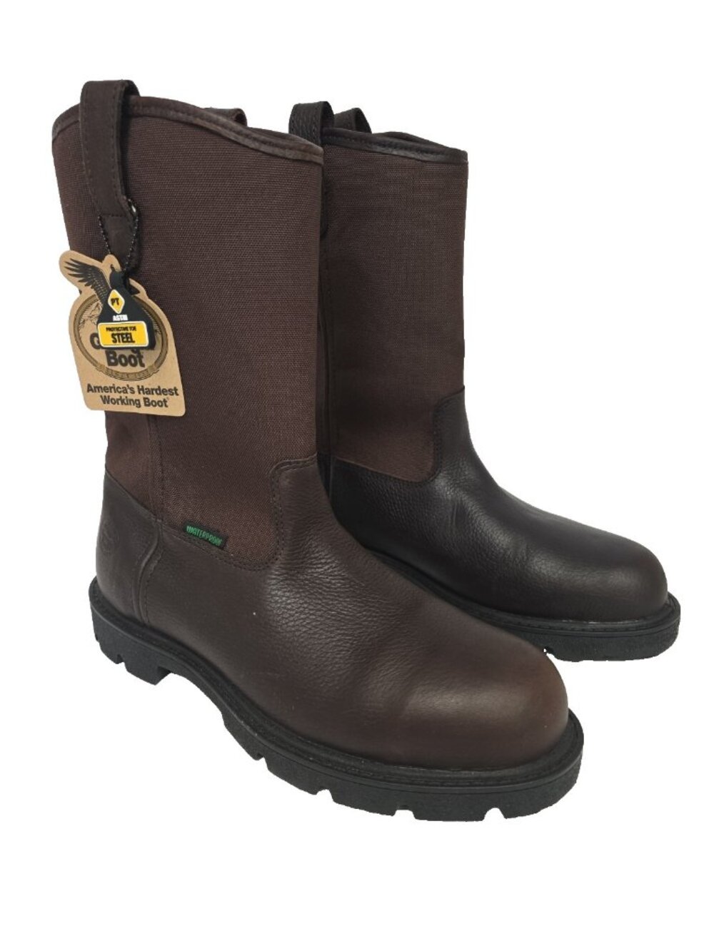 Georgia Boot Men's G111 Homeland 11" Steel Toe Waterproof Wellington Boot 9.5M